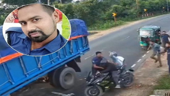 চেকপোস্টে চলন্ত মোটরসাইকেল থামাতে গিয়ে পা হারালেন পুলিশ সদস্য