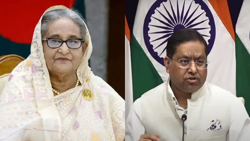 শেখ হাসিনাকে ফেরত দেওয়া নিয়ে নতুন সুর ভারতের